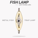 LED Fishing Lure Flash Lamp Underwater Metal Luminous Bait Light Fishing Tack