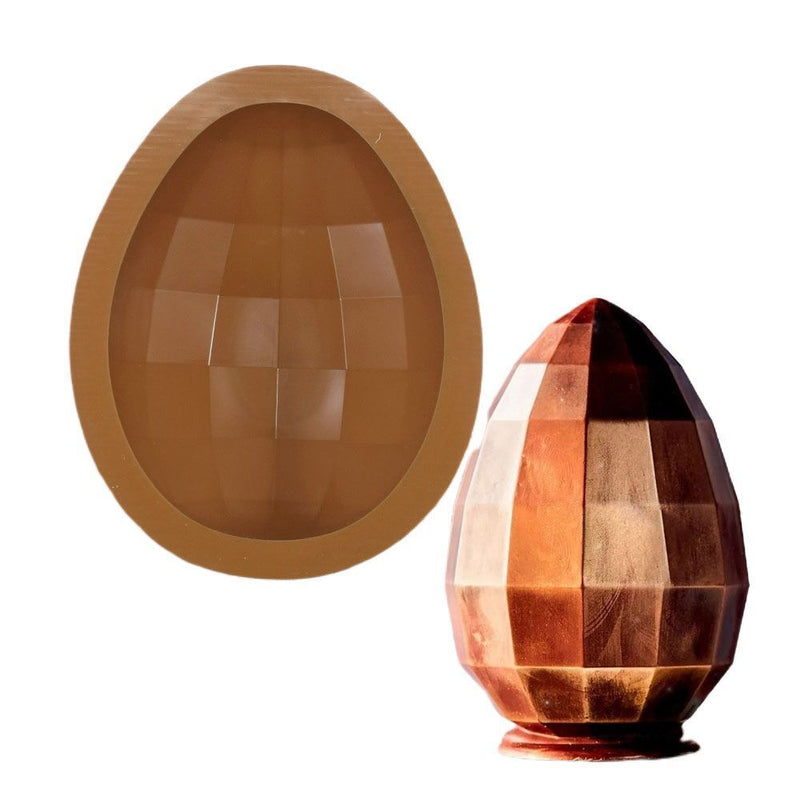 Diamond Half Egg Chocolate Molds Mousse Mould Easter Egg Silicone Mold
