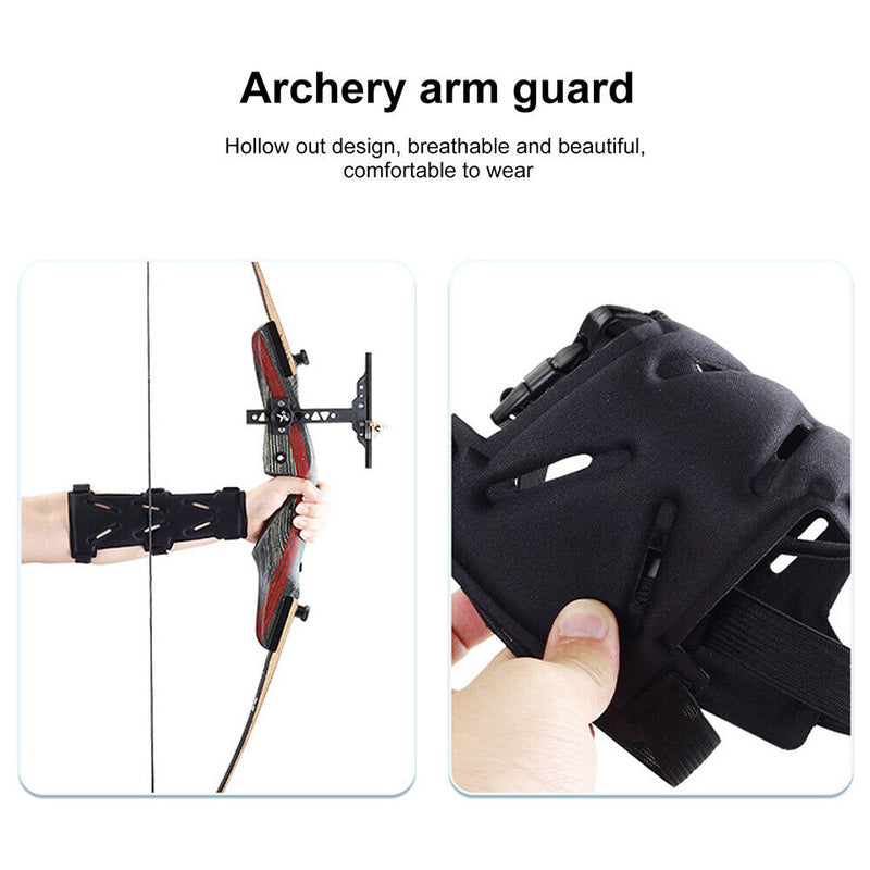 Archery Armguard Elastic Bandage Arm Guard Outdoor Sports Training Accessories
