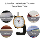 0-10mm 0.1mm Dial Steel Thickness Gauge Meter Tester Caliper (Tip Head) Newly