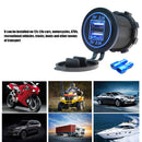 4.2A Dual USB Charger Sockets Power Plug Outlet LED for Boat RV Car Motorcycle