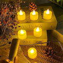 6x Flameless LED Tealight Candles Wedding Light Romantic Candle Mothers Day G