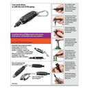 Camping Small Convenient EDC Screwdriver Keychain Outdoor Multifunctional