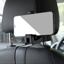 2 in 1 Car Headrest Hook with Phone Holder Seat Back Hanger Clips (Blue) Newly