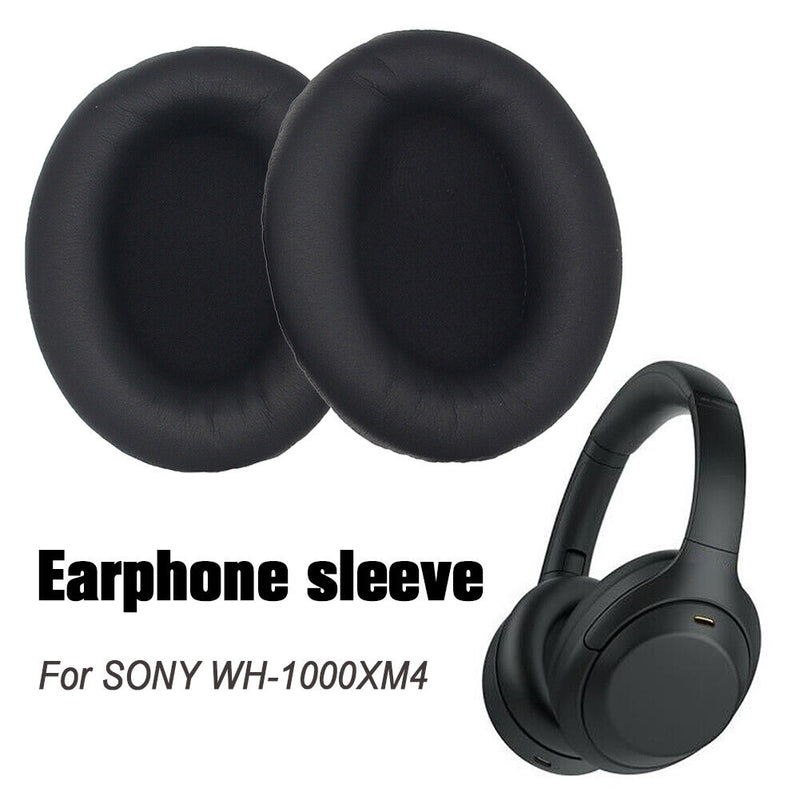 1 Pair Earpad Cushion Headphone Sponge Cover for SONY WH-1000XM4 Earphone Sleeve
