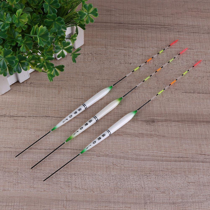 3pcs 31g 3.2CM Float LED Electric Float Lightweight Battery Fishing Gear Ni
