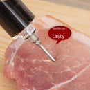 Stainless Steel Needle BBQ Flavor Injector Roast Meat Spice Sauce Syringe S