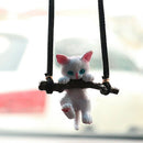 Interior Accessories Car Pendant Cute Branch Cat Hanging Decoration Creative