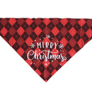 Christmas Pattern Dog Kerchief Saliva Towel Pet Jewelry Grooming Accessories