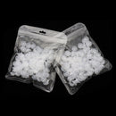 100pcs Eyelash Bloom Cup Diameter 16mm Glue Cup Premium Plastic for Beauty Salon