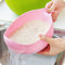 Washer Drainer Vegetable Bowl Strainer Basket Rice Washing Filter Sieve Fruit