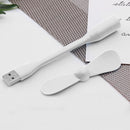Cooling Mobile Phone Mini USB Fan for Power Bank Notebook Computer (White) Newly