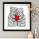 Bear Couple Full Drill Diamond Painting Home Decor DIY Mosaic Kit Picture Newly