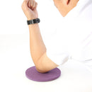1 Pair Plank Workout Round Knee Pad Fitness Push-ups Yoga Mats (Purple)