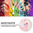 Nail Art Palette False Nail Tips Display Board DIY Manicure Accessories Prop