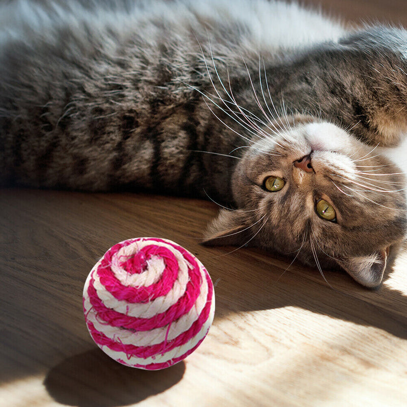 23pcs Teaser Cat Combination Set Tunnel False Mouse Fish Ball Feather Stick