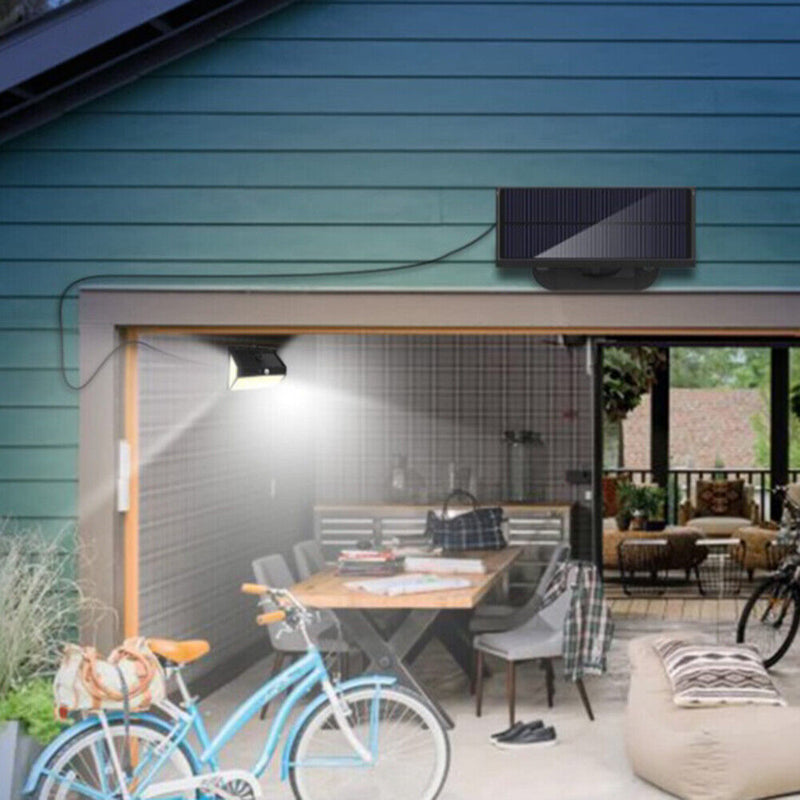 Solar Motion Sensor Illuminated 468LED Solar Light Outdoor Lighting for Garagenga