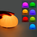 Lamp Touch Sensor Rechargable Color-changing Bun Pat Shape LED Night Light