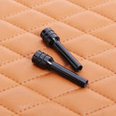 2pcs Universal Aluminum Interior Door Lock Knob Pins for Car Truck (Black) Newly