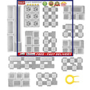 Keycaps Mold Set - Crystal Casting Key Cap Mold for Mechanical Keyboards Cr