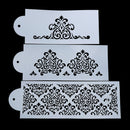 Baking Mould Cupcake Stencil Cake Lace Border Cake Decorating Tool Fondant Mold