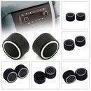 2x Air Conditioning Button Audio Radio Rear Control Knobs for Chevrolet GMC