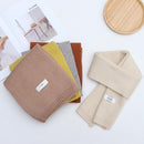 Woman Knitting Autumn Winter Long Keep Warm Shawl Solid Color Bib Scarf