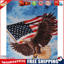 Full Cross Stitch American Flag Eagle Counted DIY Embroidery (SZX806-2)