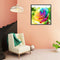 5D DIY Full Drill Round Shape Colorful Flower Rhinestone Diamond Drawing Kit