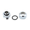 G1/4 14mm OD 4 Laps Hard Tube Quick Fitting Connector for PC Water Cooling