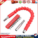 12pcs Flexible Shaft Electronics Drill Screwdriver Bit Head Extension Rod  Newly