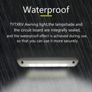 RV LED Awning Porch Light Waterproof Caravan Interior Wall Lamp (White) Newly