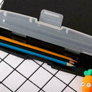 Clipboard Storage Case Box Plastic Folder Document Z4K7 Office Compartment X0W4