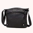 Mummy Soft PU Leather Shoulder Satchel Solid Shopping Street Crossbody Tote Bags