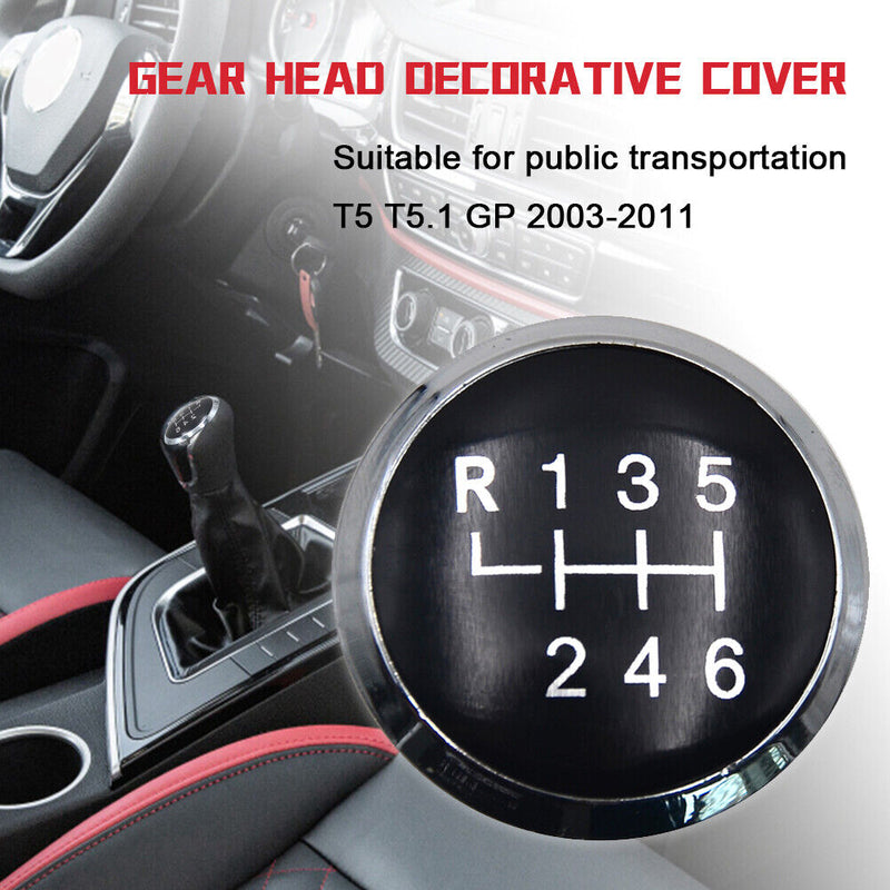 Gear Shift Handle Trim Cap for Transport T5 T5.1 6 Speed Gear Shift Knob Co