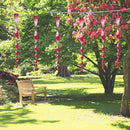 6pcs Bird Repellent Stick Reflective Spiral Deterrent Scare Device Garden D