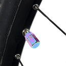 4pcs Colorful Hexagonal Aluminum Car Motorcycle Tire Valve Stem Caps Covers