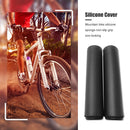 1 Pair Soft Foam Sponge Bicycle Handleable Grips Anti-Skid Shock-Absorbing Grips