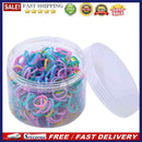 Colorful Elastic Bands Mini Rubber Bands for Kids Hair Braids Home Supplies