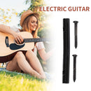 45mm Iron Electric Guitar String Retainer Tension Bar with Screws (Black) Newly