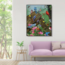 Painting By Numbers Kit DIY Resting Birds Canvas Oil Art Picture Home Decor