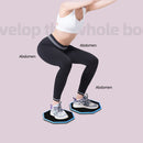 #A 2pcs Gliding Discs Exercise Abdominal Core Muscle Training Yoga Sliding Plate