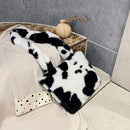 Plush Crossbody Bag Women Winter Fashion Shoulder Fluffy Animal Pattern Handbags