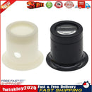 5X 10X Jeweler Watch Monocular Magnifier Kit for Eye Magnifier Lens (B) Newly