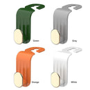 Waterproof Car Seat Back Hook Car Interior Headrest Hanger Holder (Grey)