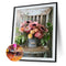 5D Flowers Vase Kit Full Square Drill Rhinestone DIY Diamond Painting Ornamen