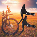 1 Pair Aluminum Alloy MTB Bike Disc Brake Levers Bike Brake Handle Cranks Newly