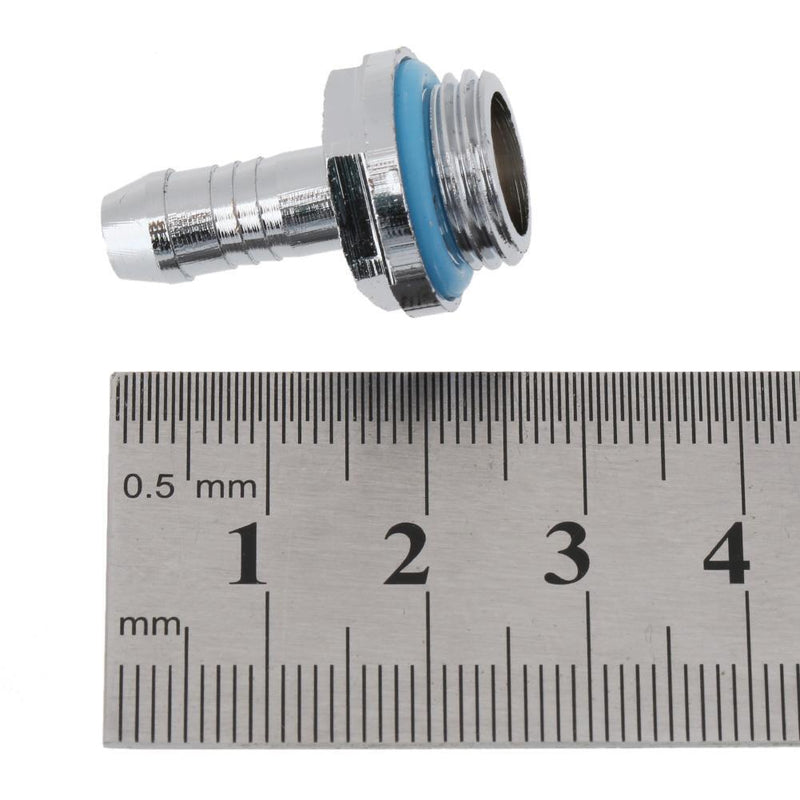 G1/4 Thread Soft Tube Connector for PC Water Cooling System(7.2mm) Newly