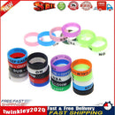 20pcs Silicone Elastic Fishing Rod Handle Ring Anti-Slip Protective Case Newly