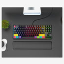 87 Keys Anti Slip Office Gaming Keyboard Wrist Rest Support Pad (Black) Newly
